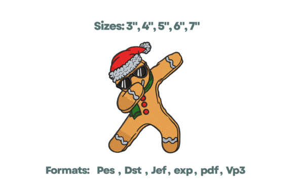 Dabbing Gingerbread Embroidery Review for Handmade Gift Creators