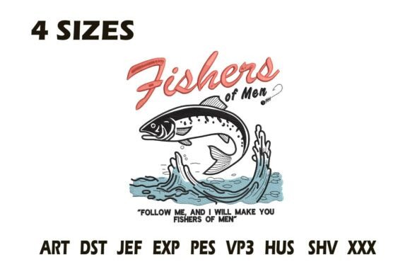 Fishers of Men Embroidery Design Review for Sellers