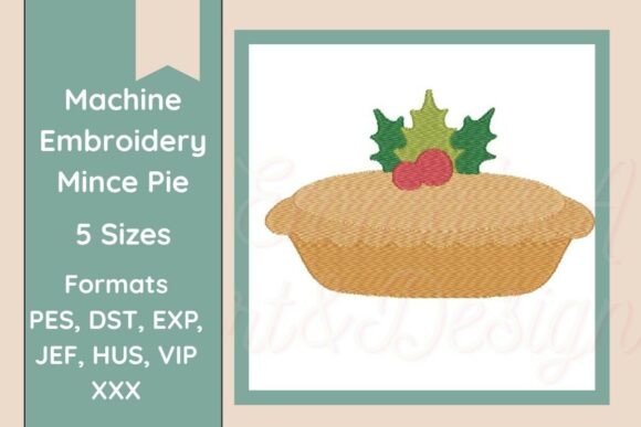 Mince Pie Machine Embroidery Design Review for Personalized Gifts