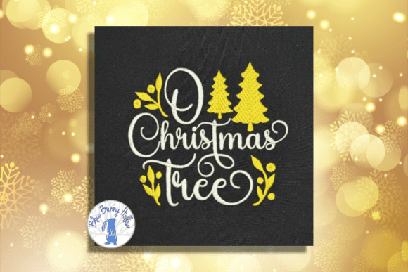 O Christmas Tree Embroidery Design Review