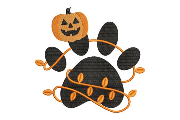 Pumpkin Paw Halloween Embroidery Review: A Spooky, Pet-Friendly Design
