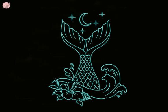 Whale Tail Ocean Embroidery Review for Small Business Use