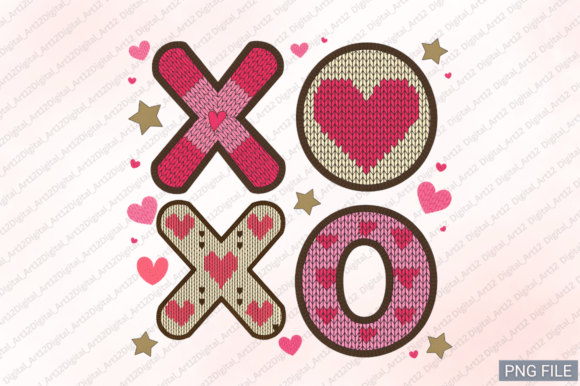 Xoxo Embroidery PNG for Valentine's Day: A Designer’s Perspective